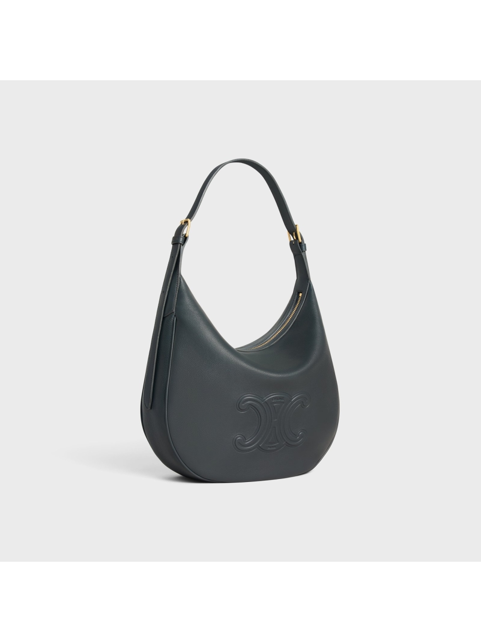 Сумка Celine Heloise Cuir Triomphe из мягкой телячьей кожи